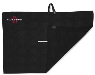 Odyssey Microfiber golfový ručník, černý