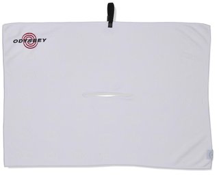 Odyssey Microfiber golfový ručník, bílý