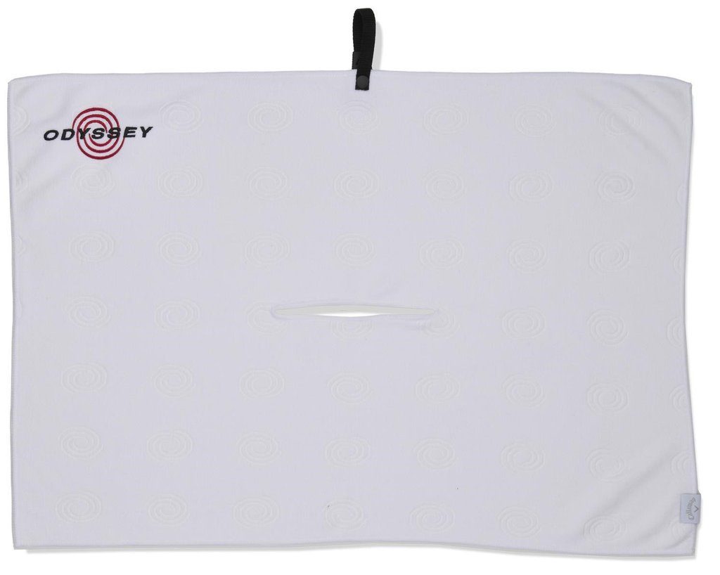 Odyssey Microfiber golfový ručník, bílý