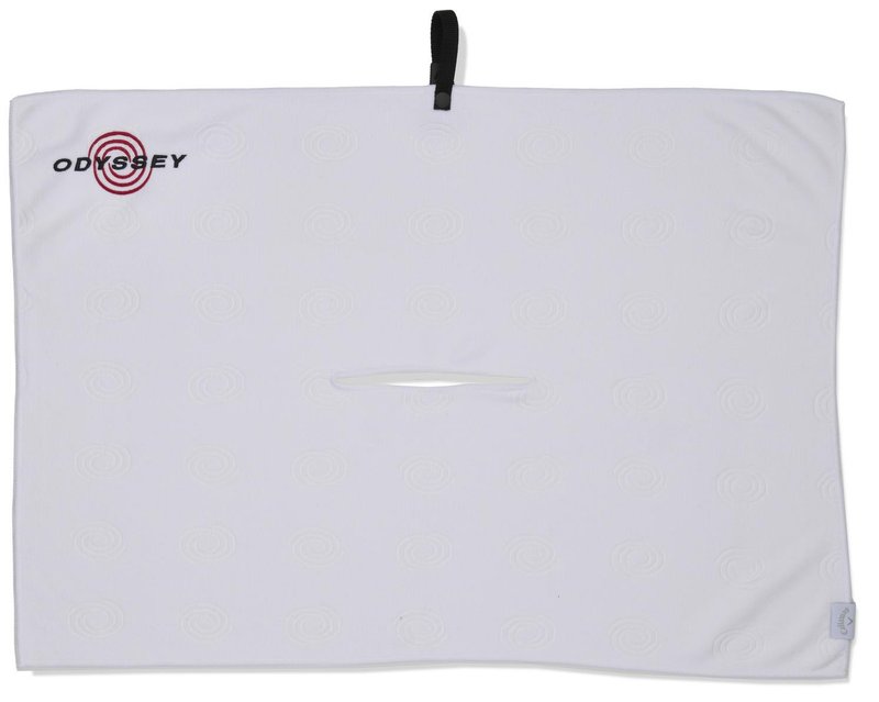 Odyssey Microfiber golfový ručník, bílý