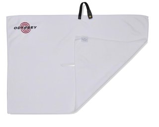Odyssey Microfiber golfový ručník, bílý