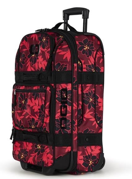 Ogio Alpha Layover 44L cestovní taška, red flower party