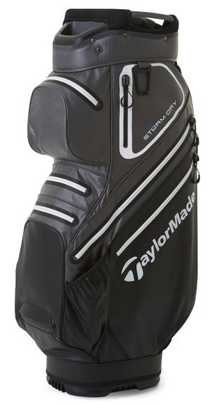 TaylorMade Storm-Dry Waterproof cart bag, černo/šedý