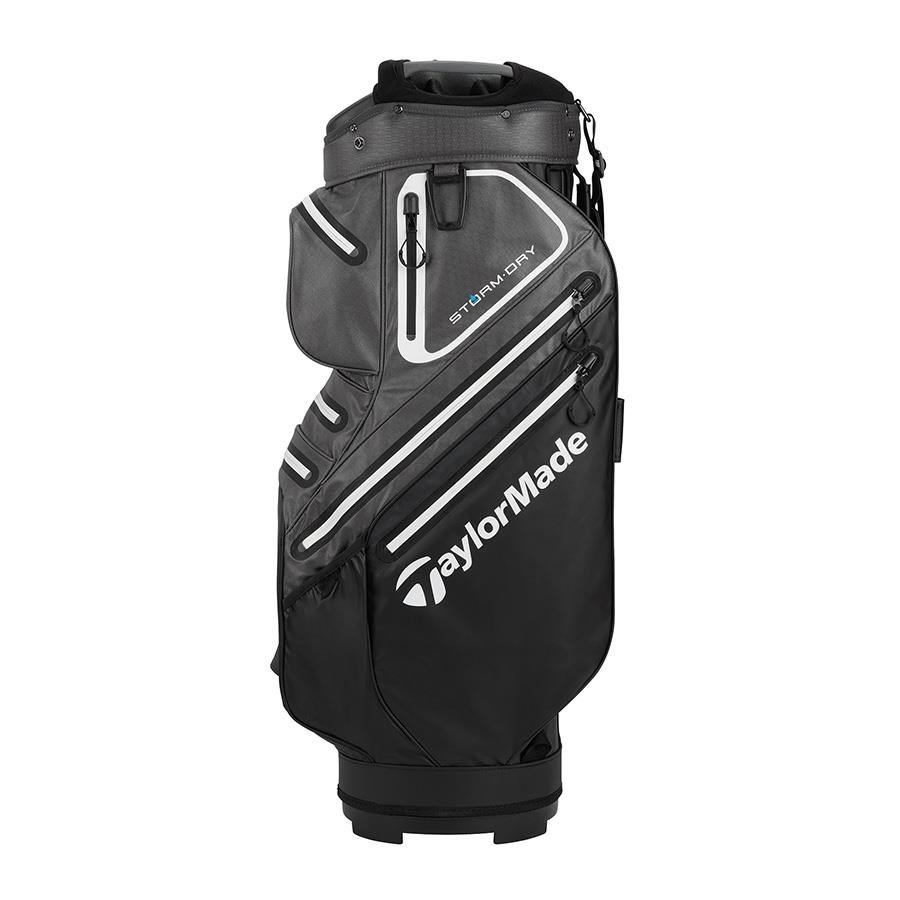 TaylorMade Storm-Dry Waterproof cart bag, černo/šedý