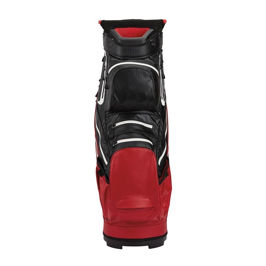 TaylorMade Storm-Dry Waterproof cart bag, červeno/černý