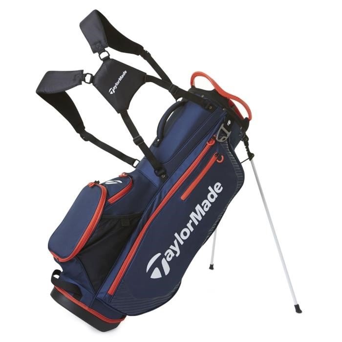 TaylorMade Pro stand bag, modro/červený