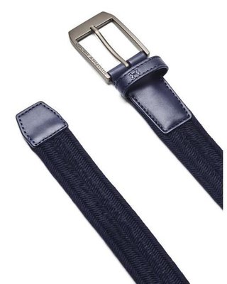 Under Armour Braided pánský opasek, tmavě modrý