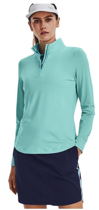 Under Armour Playoff 1/4 Zip dámská mikina, modrá