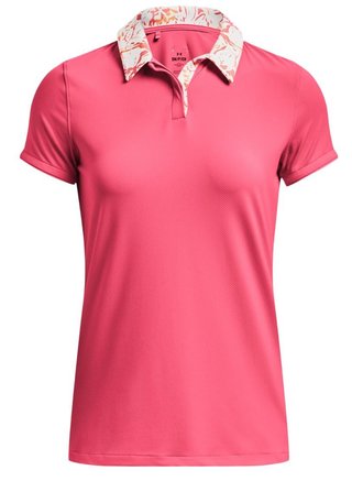 Under Armour Iso-Chill dámské polo, růžové