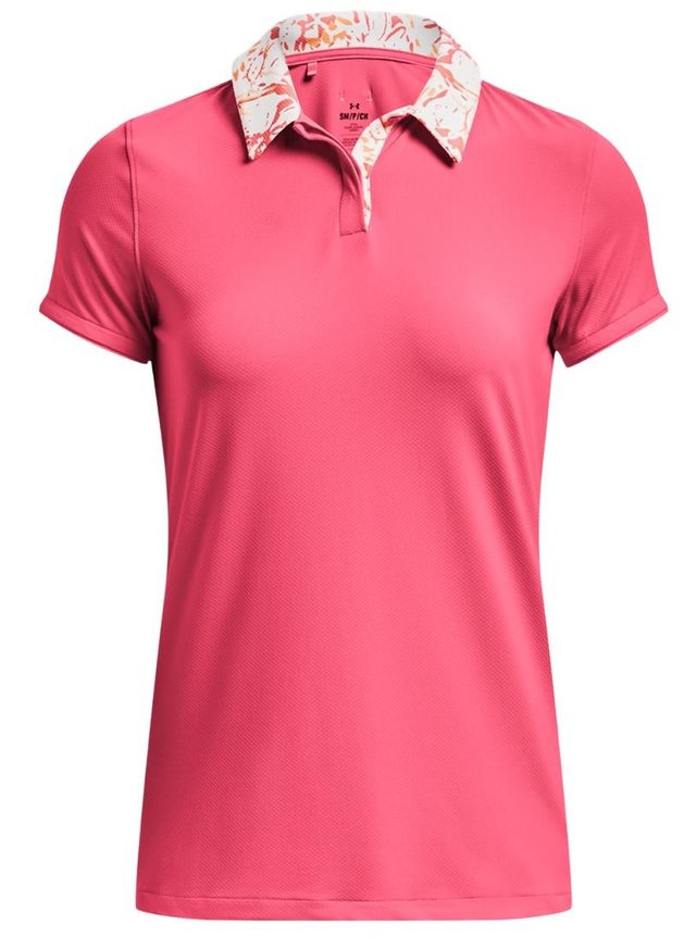 Under Armour Iso-Chill dámské polo, růžové