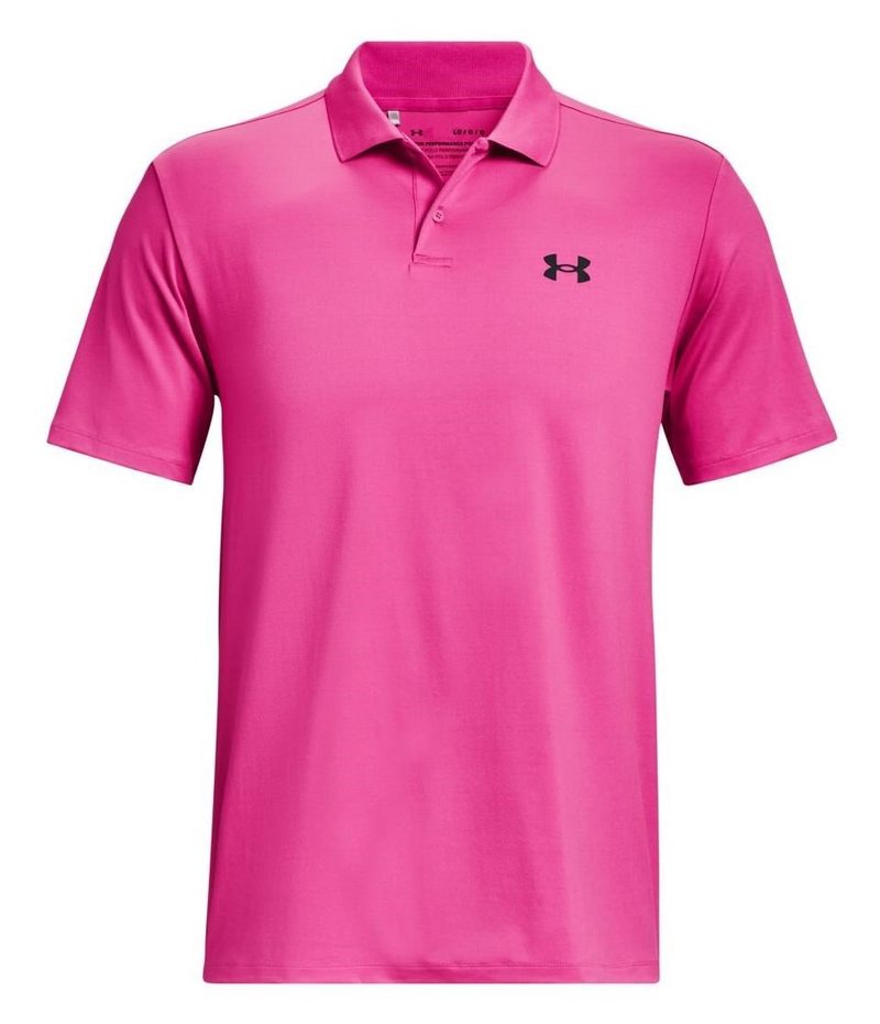 Under Armour Performance 3.0 pánské polo, růžové