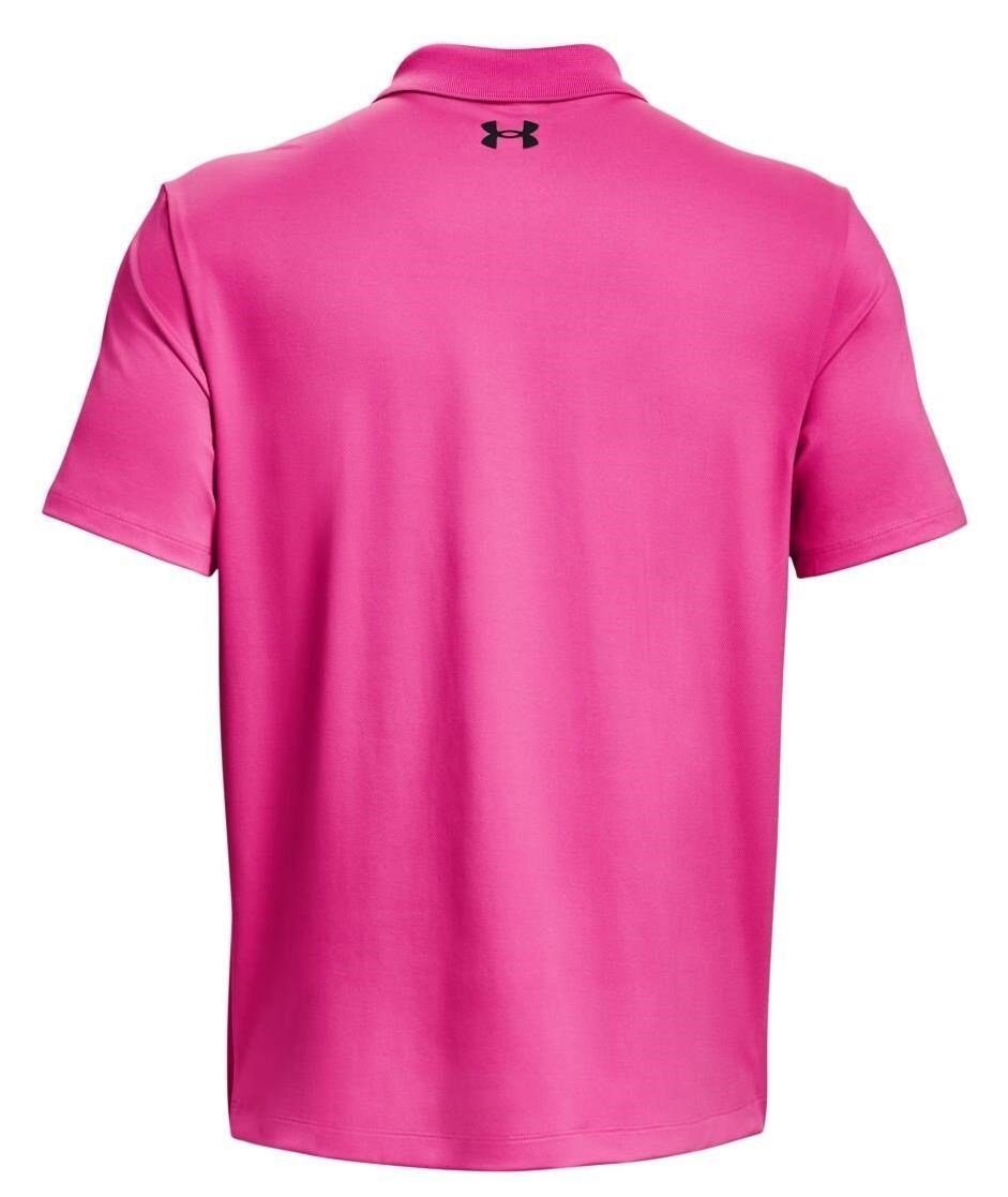 Under Armour Performance 3.0 pánské polo, růžové
