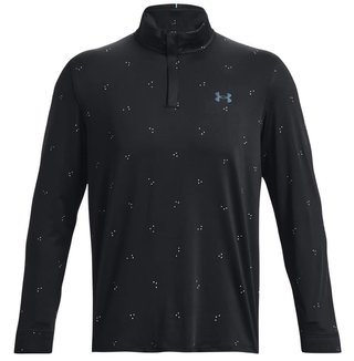Under Armour Playoff Printed 1/4 Zip pánská mikina, černá