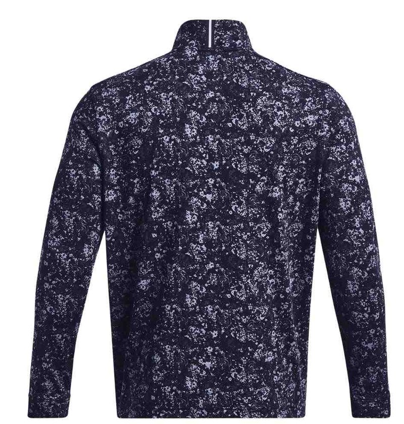 Under Armour Playoff Printed 1/4 Zip pánská mikina, modrá