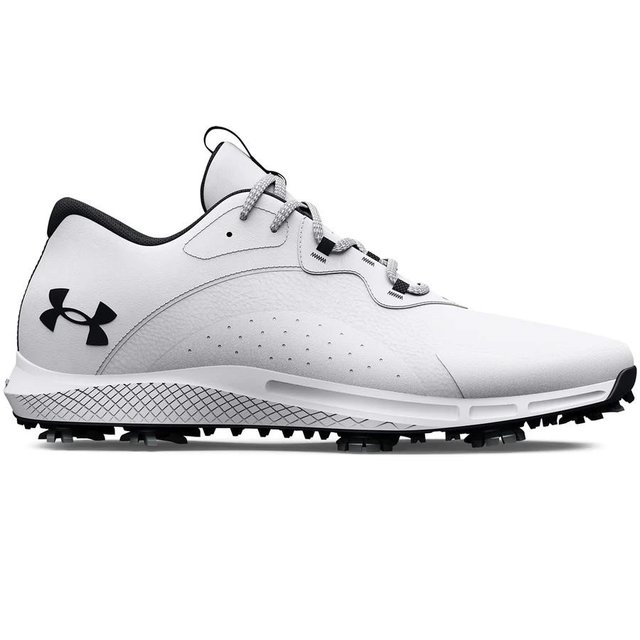 Under Armour Charged Draw 2 Wide pánské golfové boty, bílé