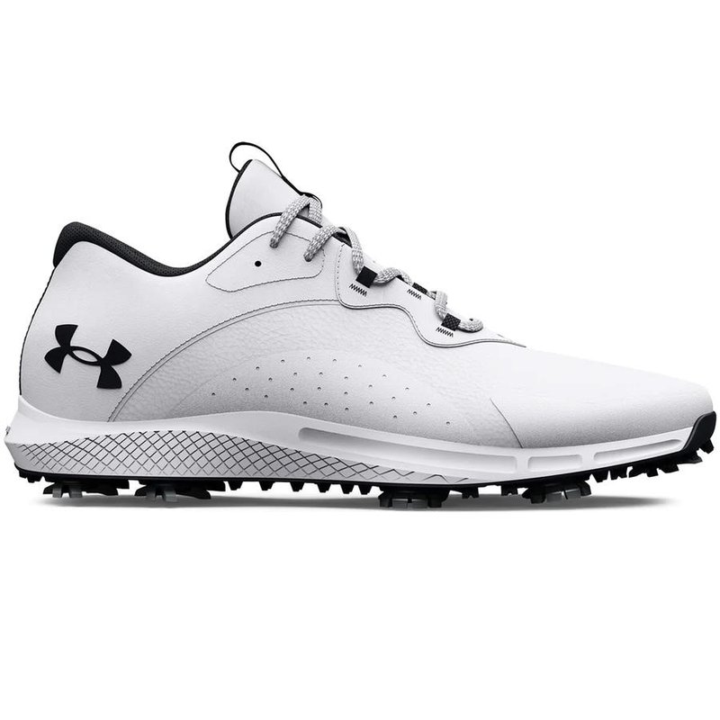 Under Armour Charged Draw 2 Wide pánské golfové boty, bílé