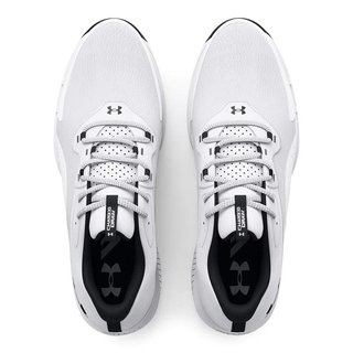 Under Armour Charged Draw 2 Wide pánské golfové boty, bílé