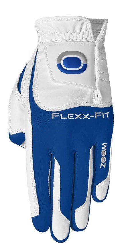 Zoom Hybrid pánská golfová rukavice, bílo/modrá