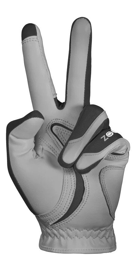 Zoom Hybrid pánská golfová rukavice, šedá