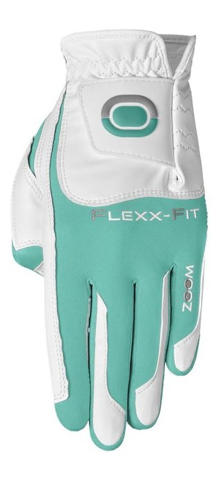 Zoom Hybrid dámská golfová rukavice, bílo/mátová