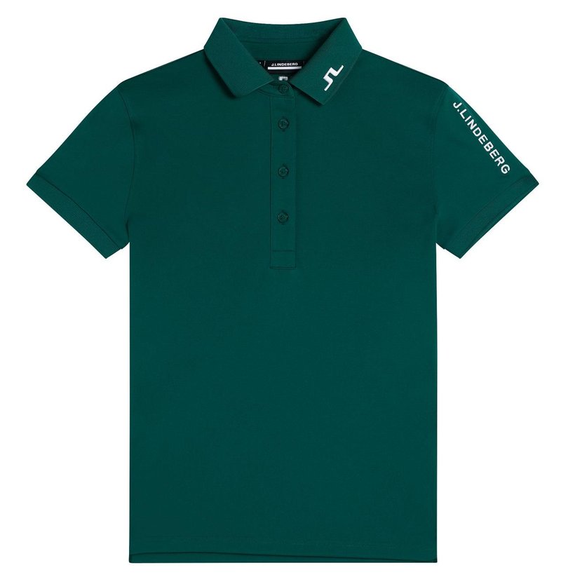 J.Lindeberg Tour Tech dámské polo, rain forest