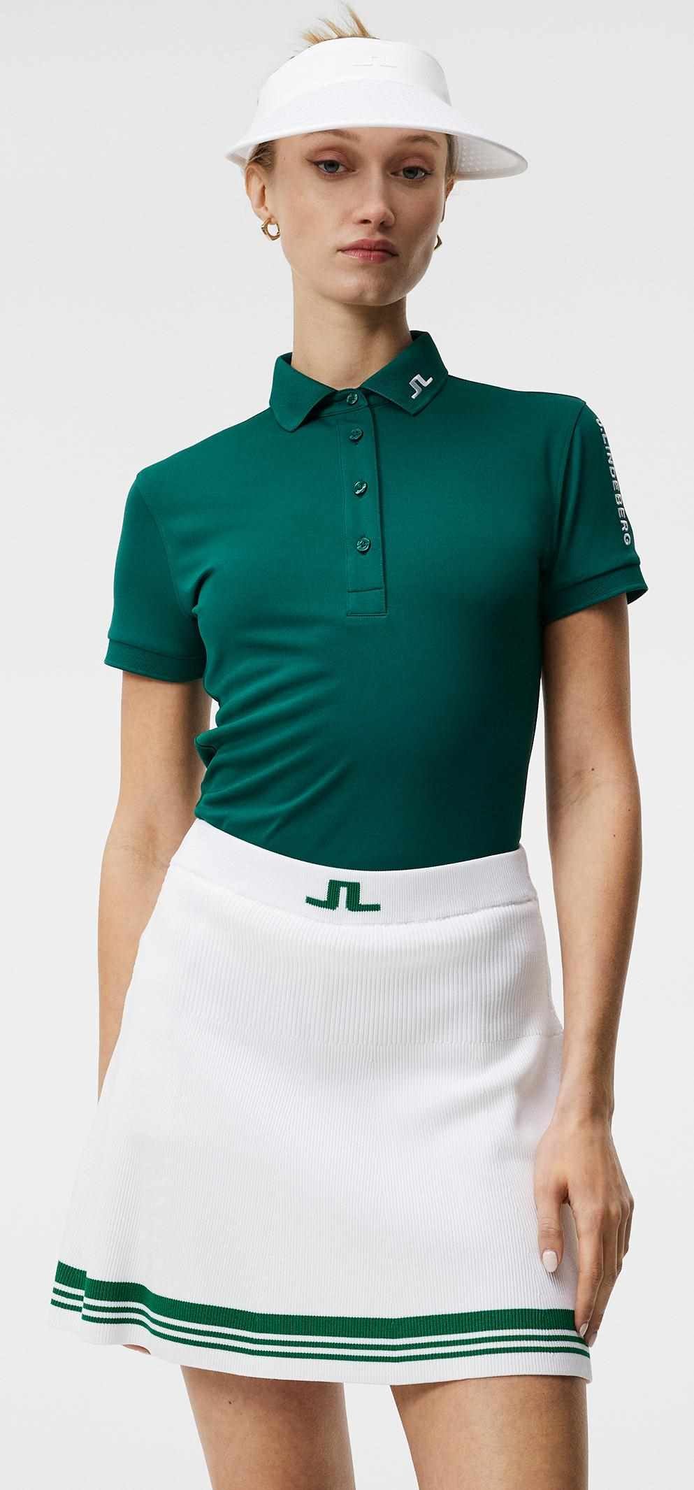 J.Lindeberg Tour Tech dámské polo, rain forest