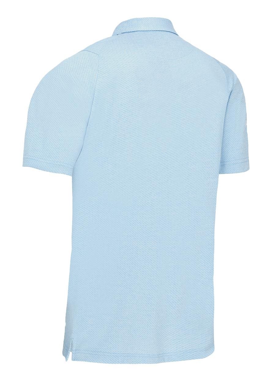 Callaway Heathered Jacquard pánské polo, blue grotto heather