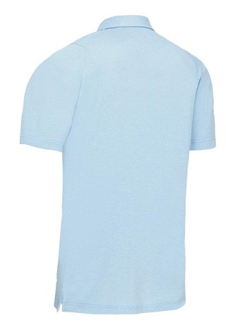 Callaway Heathered Jacquard pánské polo, blue grotto heather