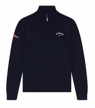 Callaway V-Neck chlapecký svetr, tmavě modrý