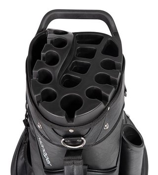 JuCad Manager Plus cart bag, černo/šedý