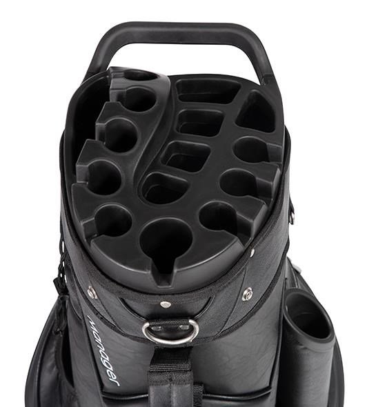 JuCad Manager Plus cart bag, černo/šedý