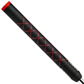 Lamkin SINKFIT Rubber Straight putter grip, STANDARD, černo/červený