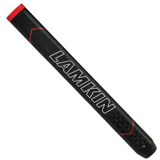 Lamkin SINKFIT Rubber Straight putter grip, STANDARD, černo/červený