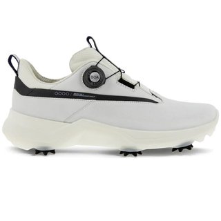 Ecco Biom G5 BOA pánské kožené Gore-Tex golfové boty, bílé