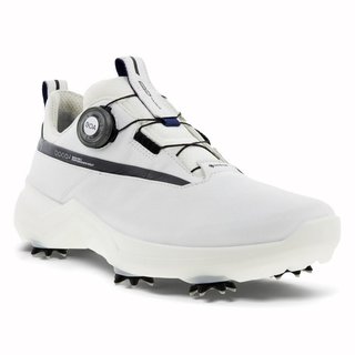 Ecco Biom G5 BOA pánské kožené Gore-Tex golfové boty, bílé