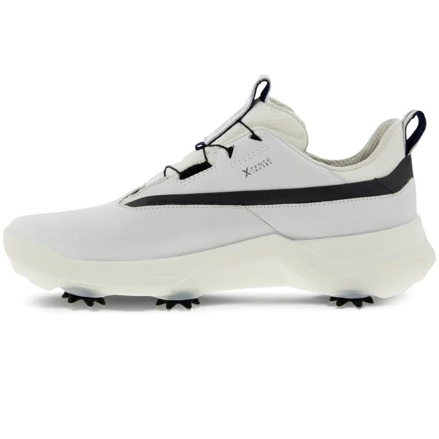 Ecco Biom G5 BOA pánské kožené Gore-Tex golfové boty, bílé