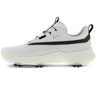 Ecco Biom G5 BOA pánské kožené Gore-Tex golfové boty, bílé