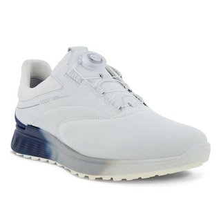 Ecco S-Three BOA pánské golfové boty, bílé