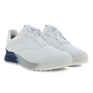 Ecco S-Three BOA pánské golfové boty, bílé