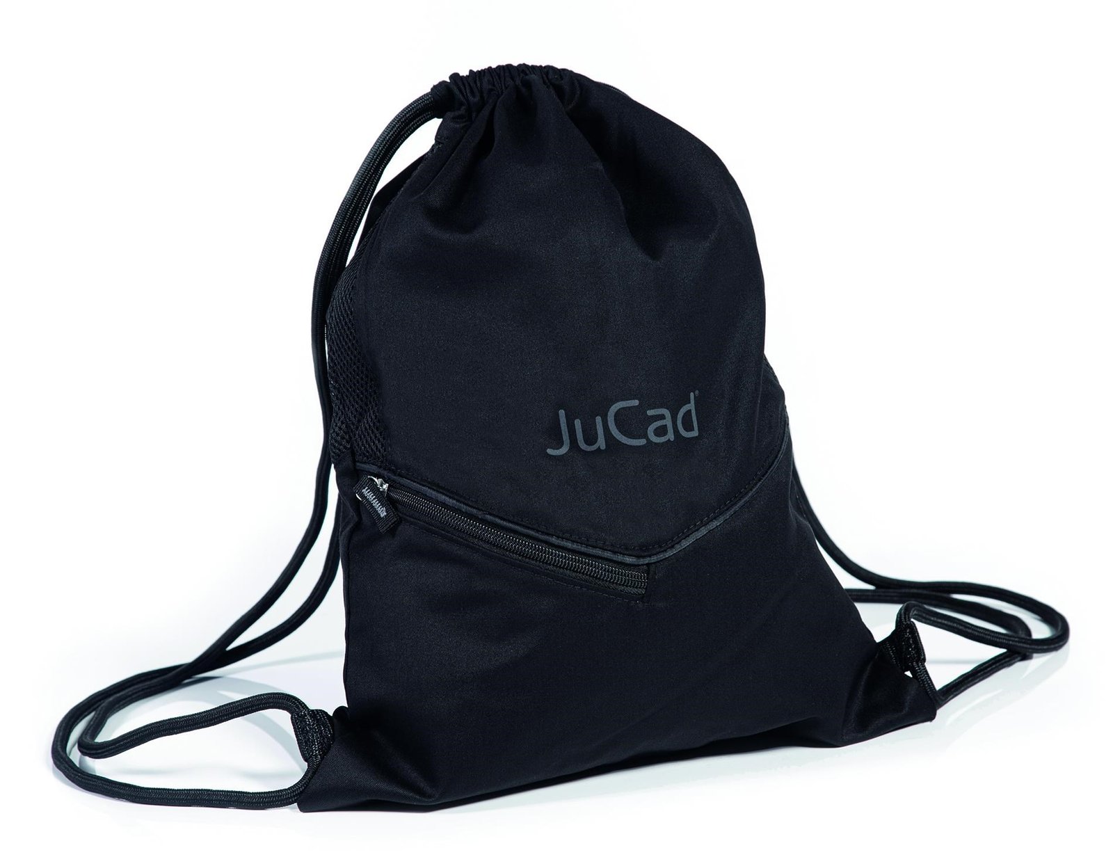 JuCad drawstring sports bag, černý