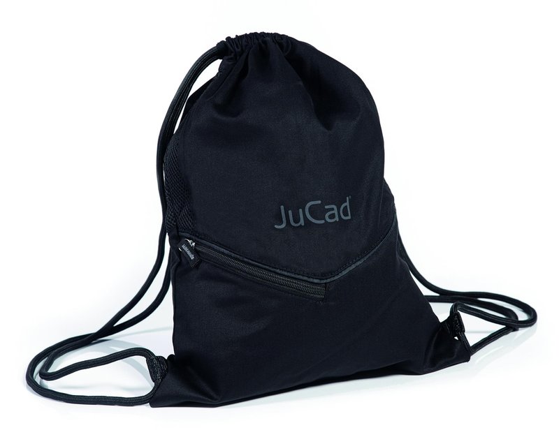 JuCad drawstring sports bag, černý