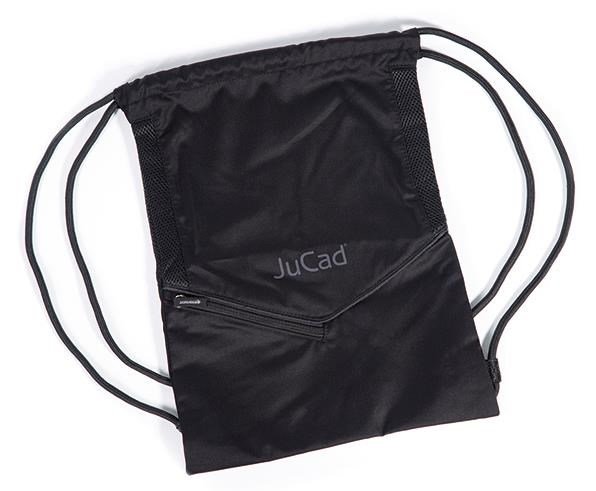 JuCad drawstring sports bag, černý