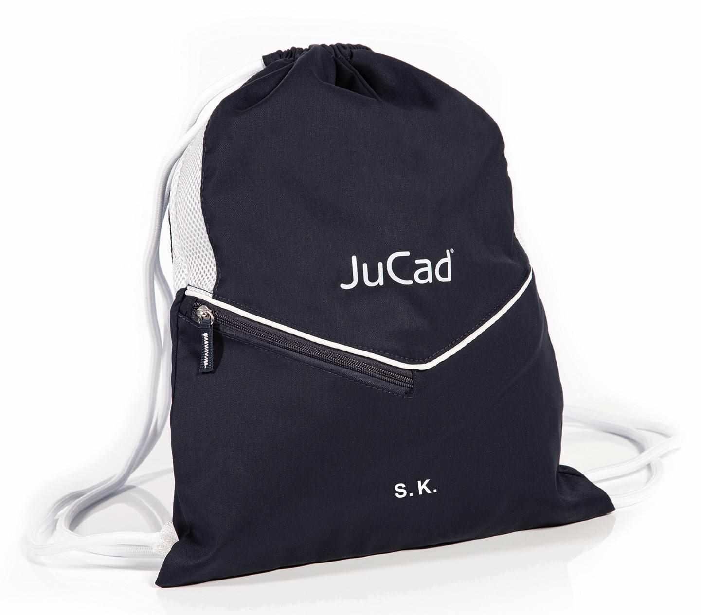JuCad drawstring sports bag, modrý