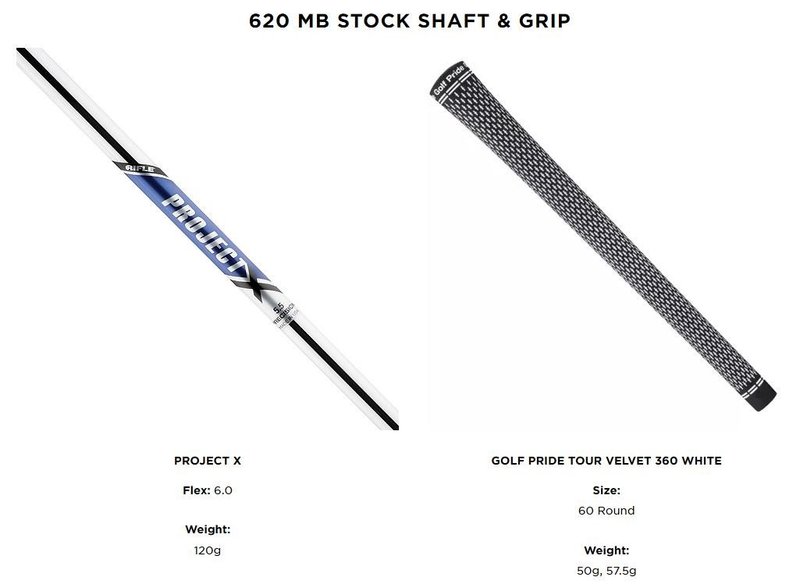 Titleist 620 MB pánská železa, ocel