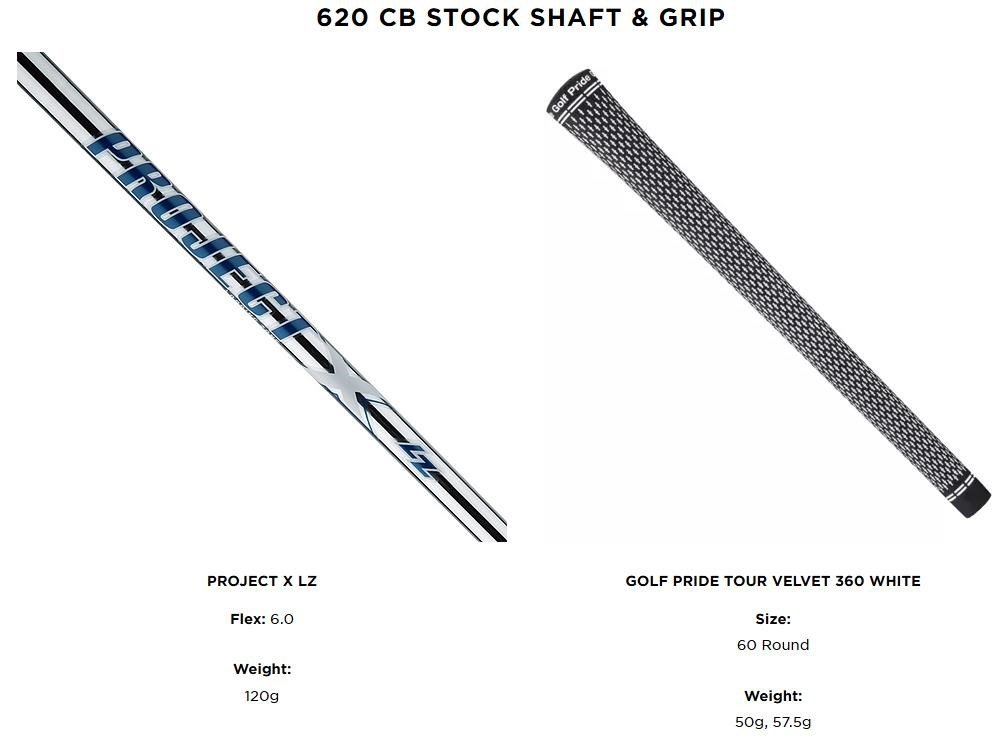 Titleist 620 CB pánská železa, ocel