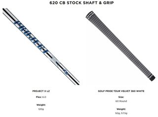 Titleist 620 CB pánská železa, ocel