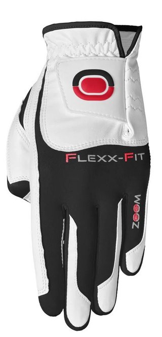 Zoom Hybrid pánská golfová rukavice, bílo/černo/červená