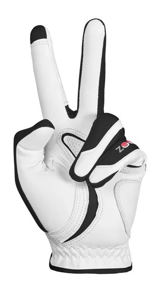 Zoom Hybrid pánská golfová rukavice, bílo/černo/červená