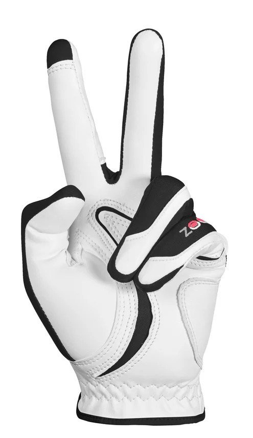 Zoom Hybrid pánská golfová rukavice, bílo/černo/červená