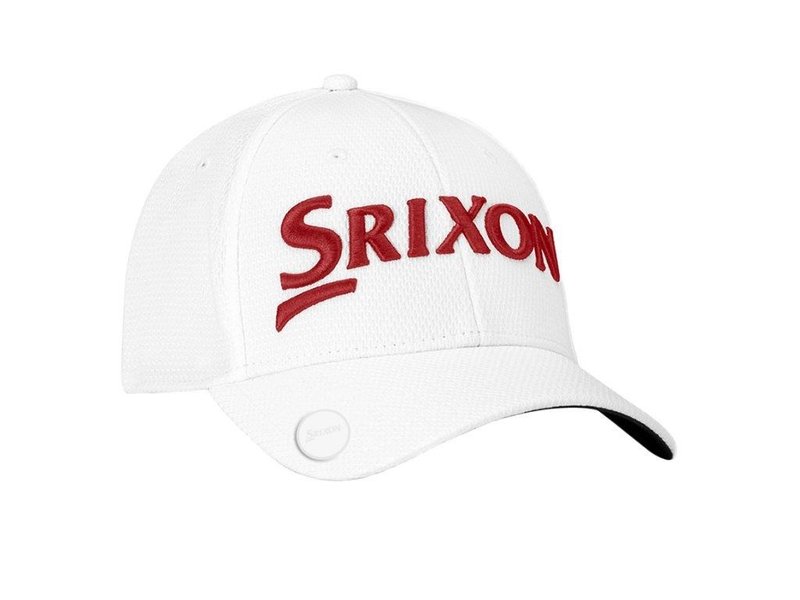 Srixon Ball Marker pánská kšiltovka, bílá